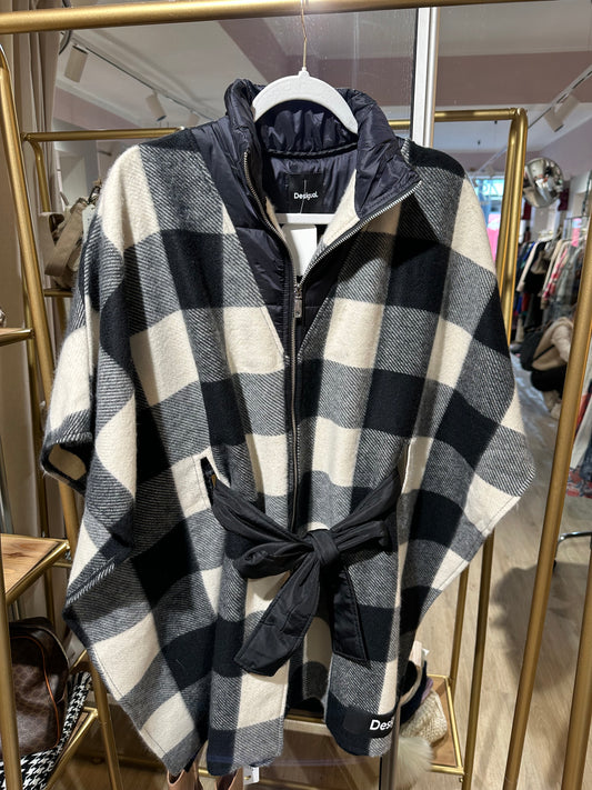 Desigual Mantel Cape Poncho