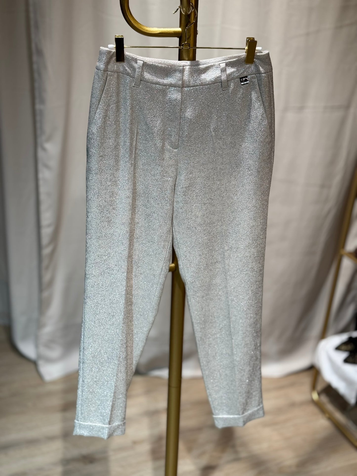 Marc Cain - Stoffhose - Style Franca - silber