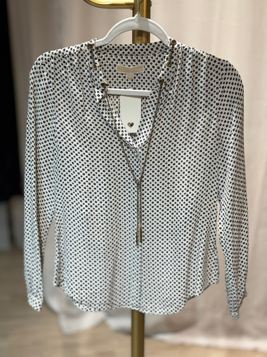 Michael Kors - Bluse - schwarz-weiß