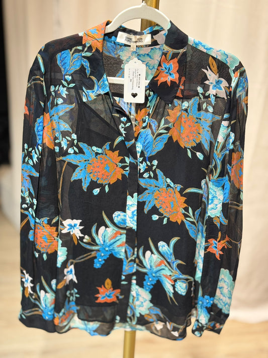 Diane von Furstenberg - Bluse - Florales Muster - bunt