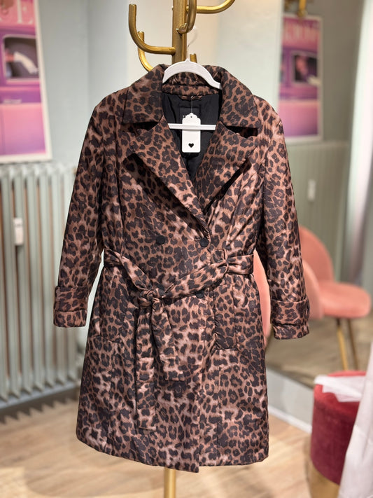 Steffen Schraut - Mantel/Trenchcoat - Leoparden-Muster