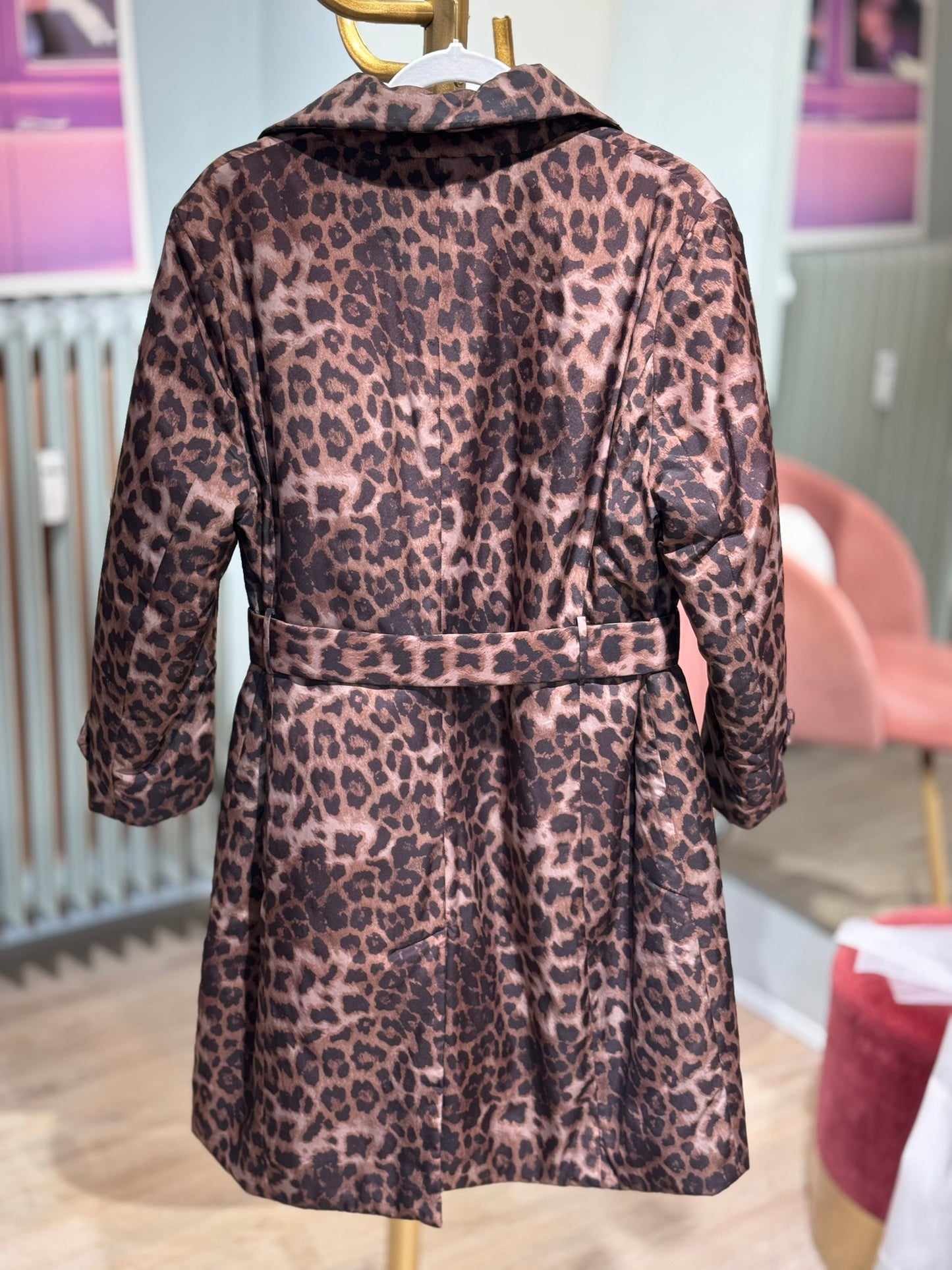 Steffen Schraut - Mantel/Trenchcoat - Leoparden-Muster