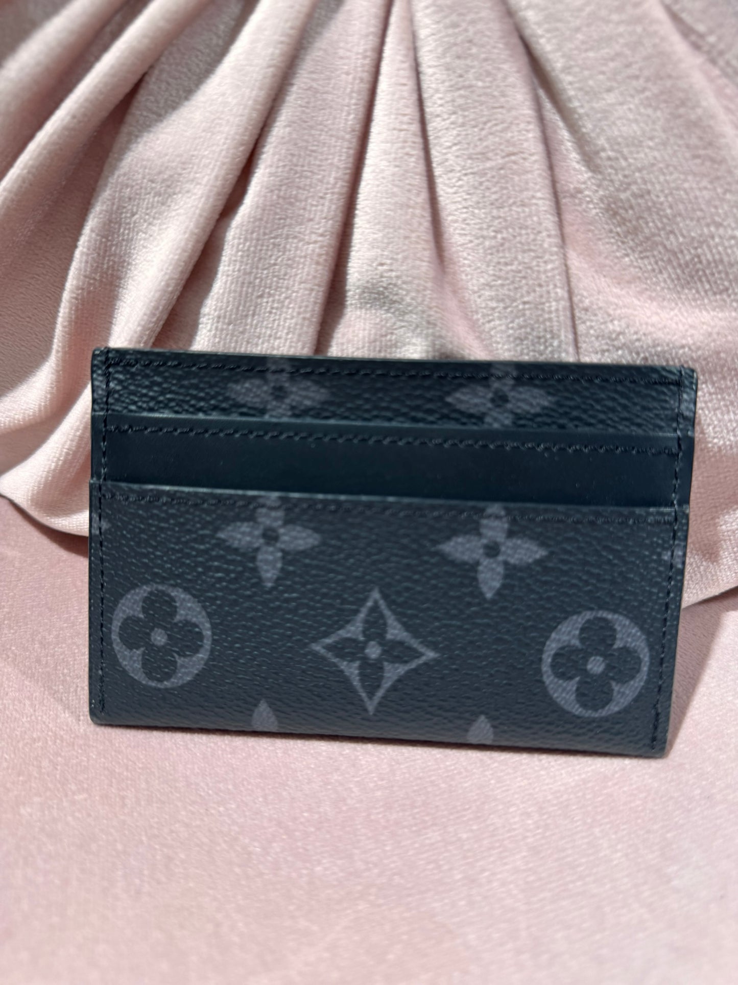 Louis Vuitton Canvas / Kartenetui - Grau & Schwarz