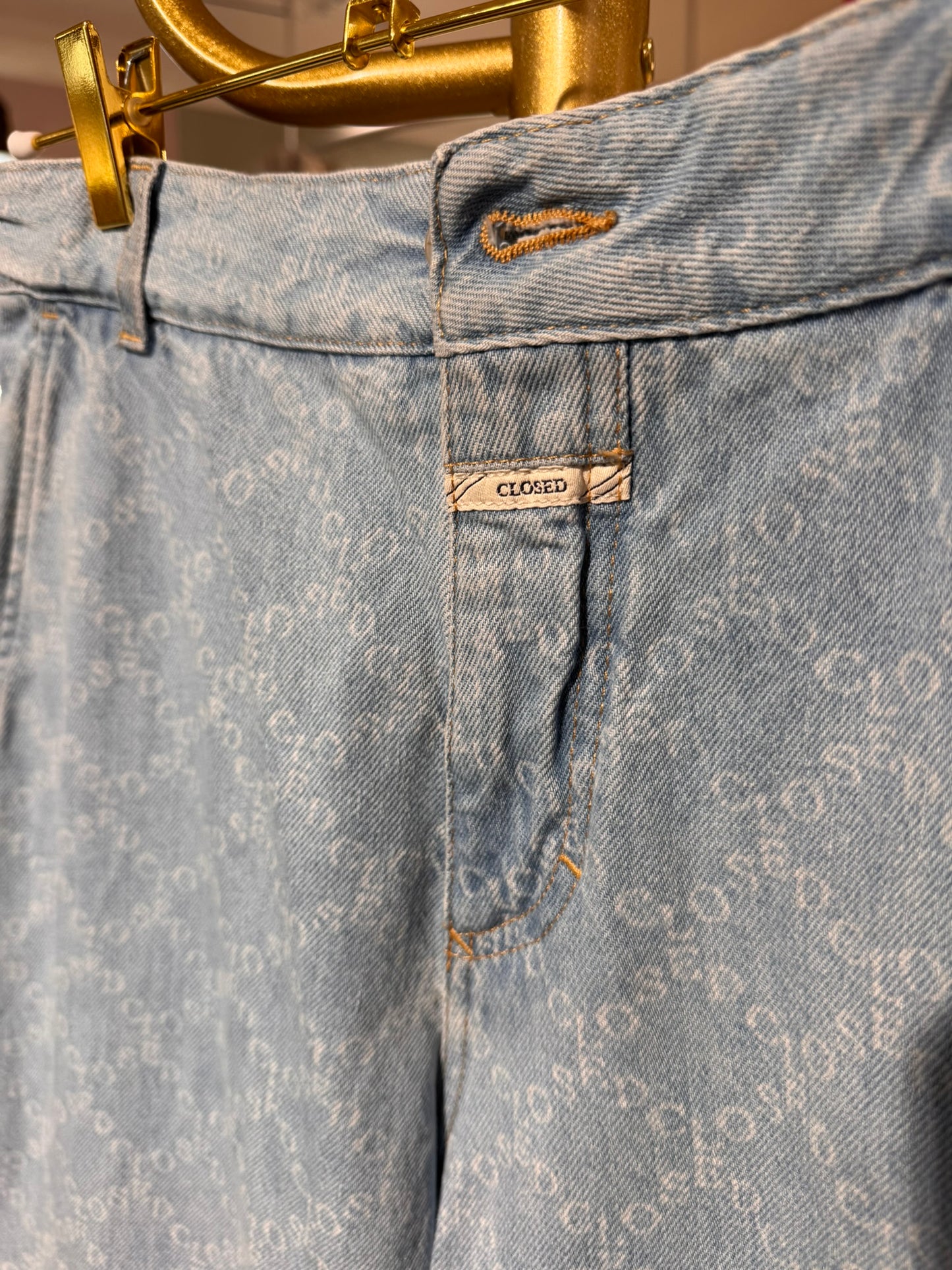 Closed Jeans mit Print - Größe 36