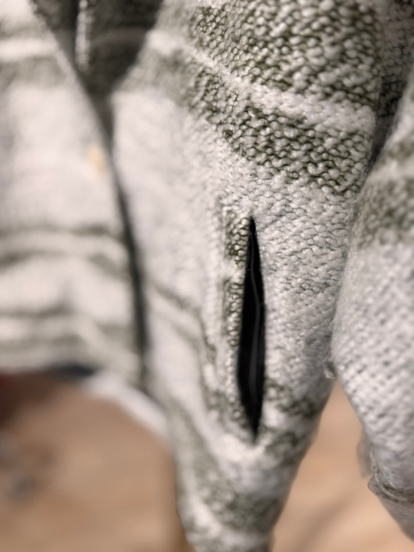 Karo Kauer Wolljacke Größe 36/38